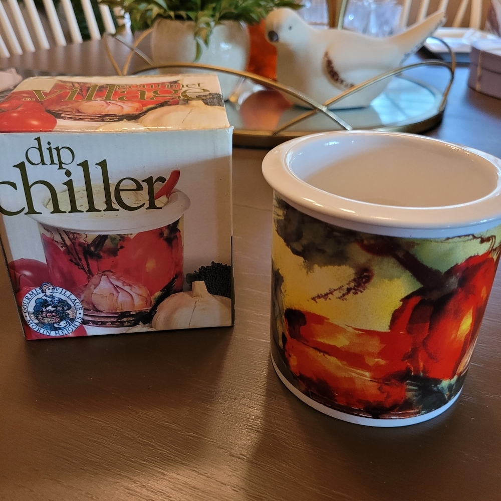 Colorful Ceramic Dip Chiller - Picture 2 of 2